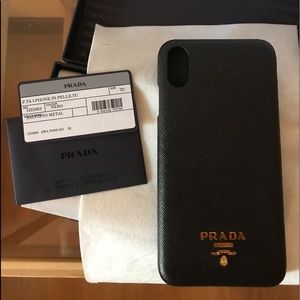 Authentic Prada iPhone XS Max Case